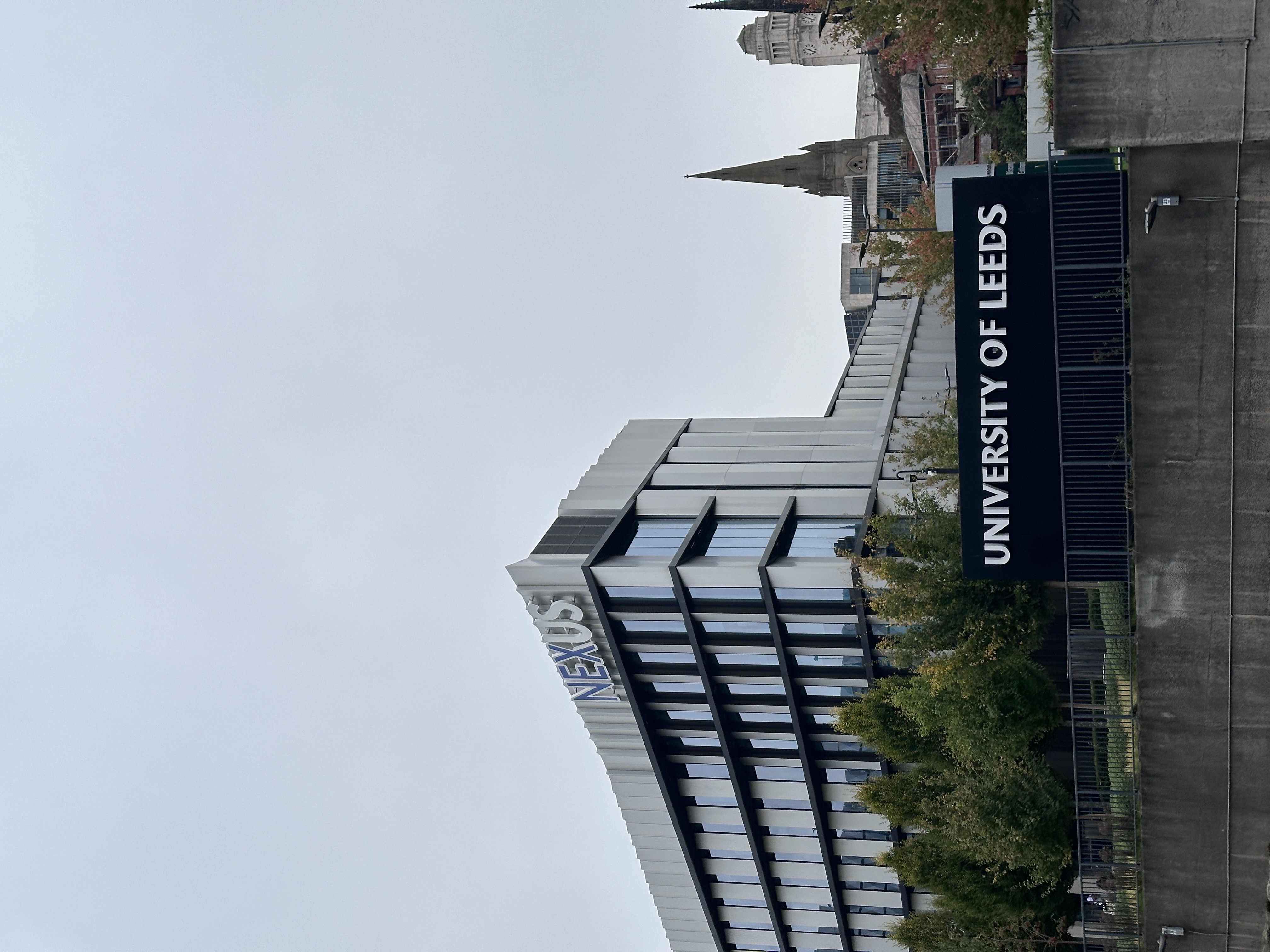 Jolie arriving in Leeds